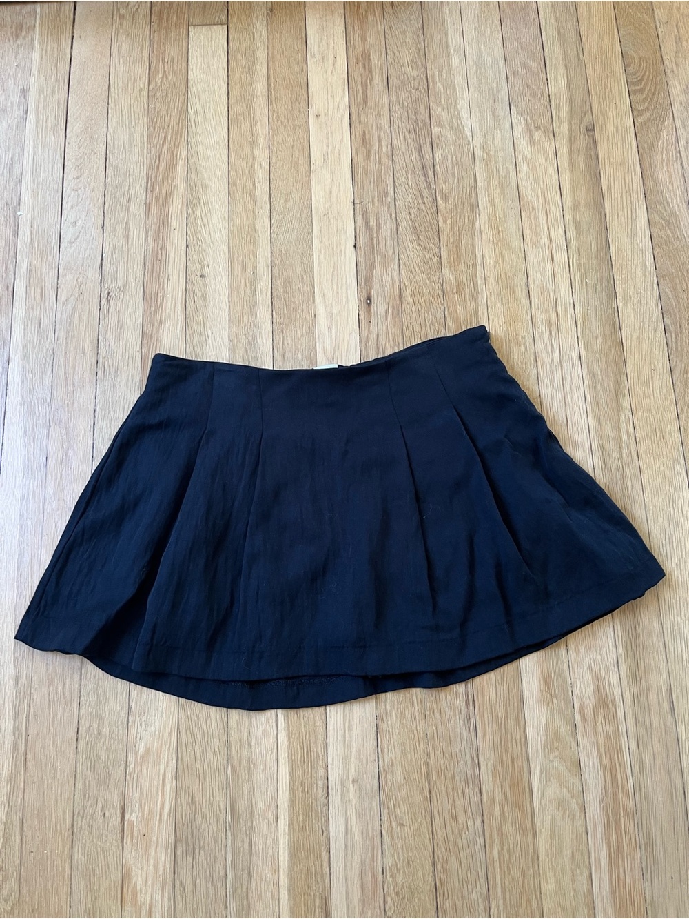 Black Circle Skater Skirt